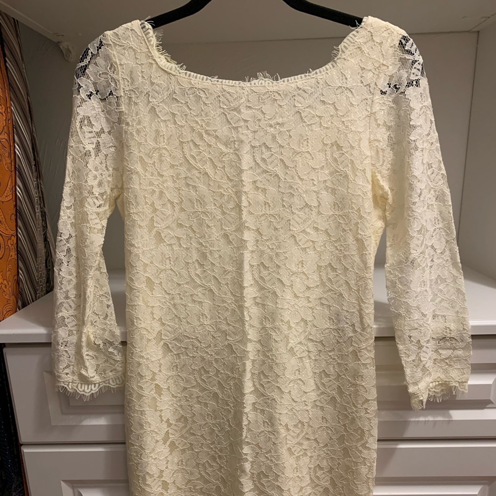 DVF Diane von Furstenberg Zarita Dress in Ivory 4